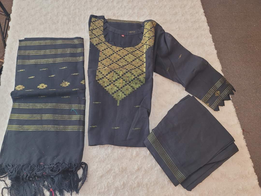 Bangladeshi Jamdani salwar kamiz