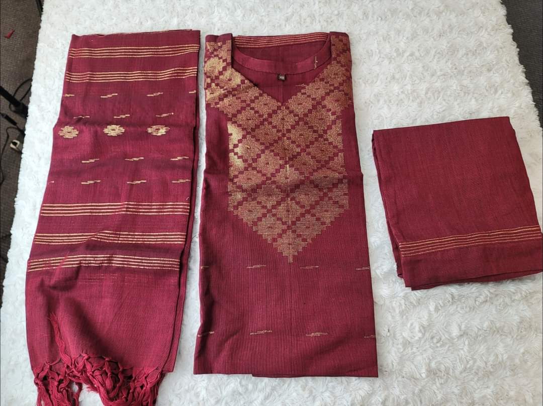 Bangladeshi Jamdani salwar kamiz