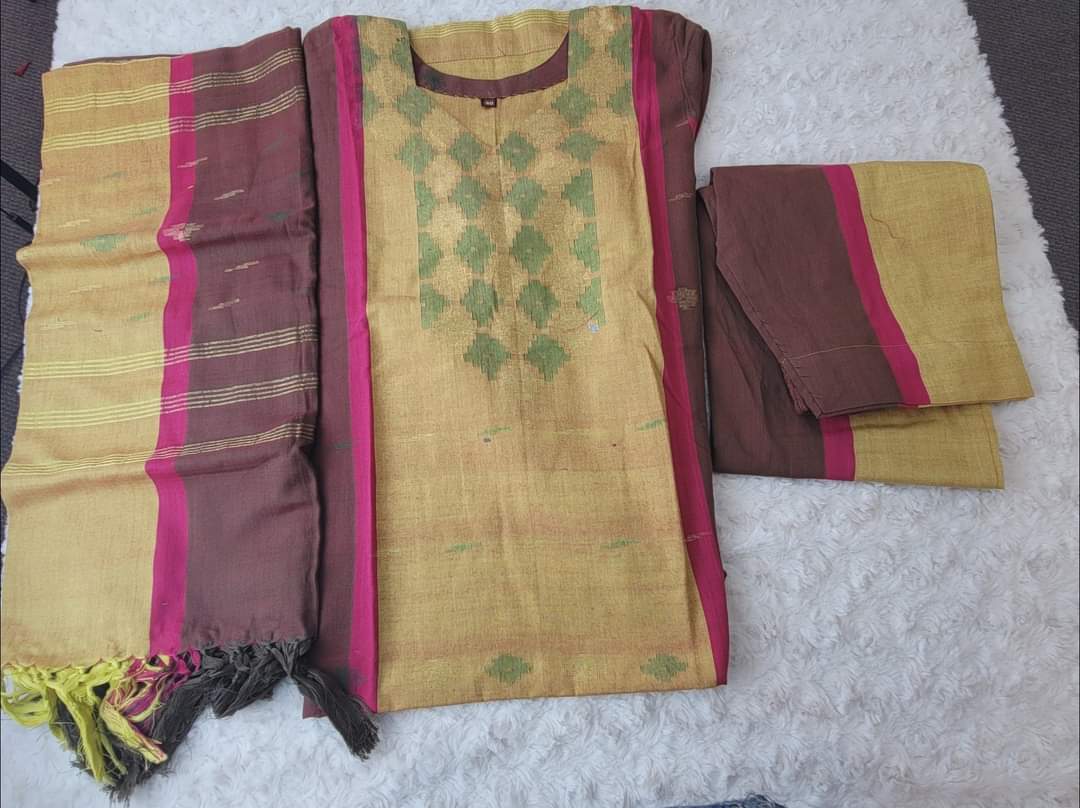 Bangladeshi Jamdani salwar kamiz