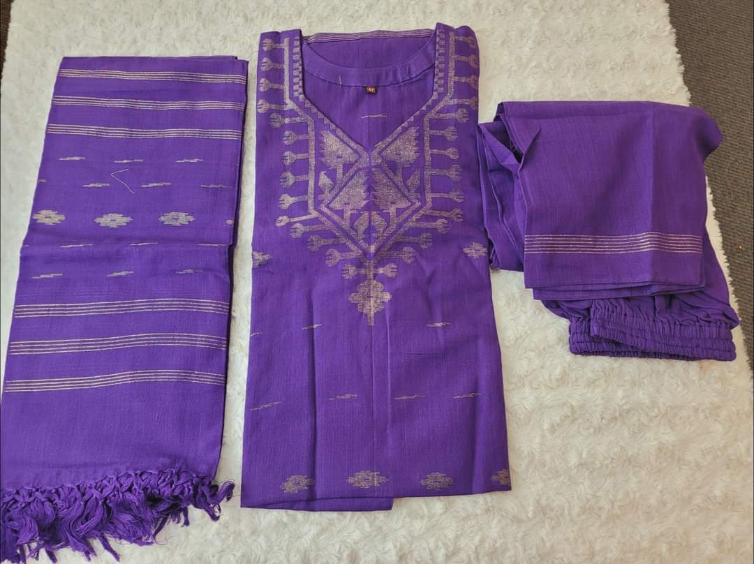 Bangladeshi Jamdani salwar kamiz