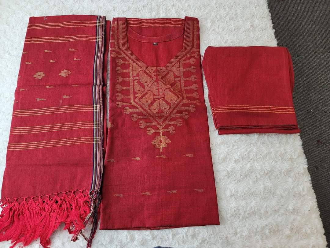 Bangladeshi Jamdani salwar kamiz