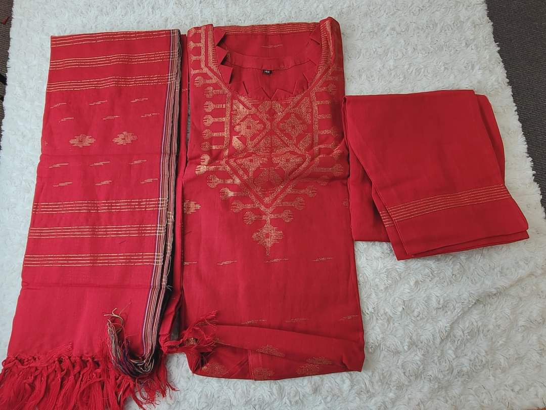 Bangladeshi Jamdani salwar kamiz