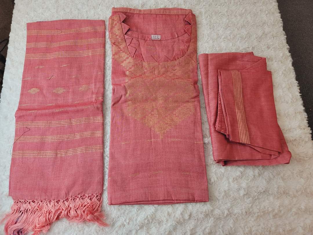 Bangladeshi Jamdani salwar kamiz