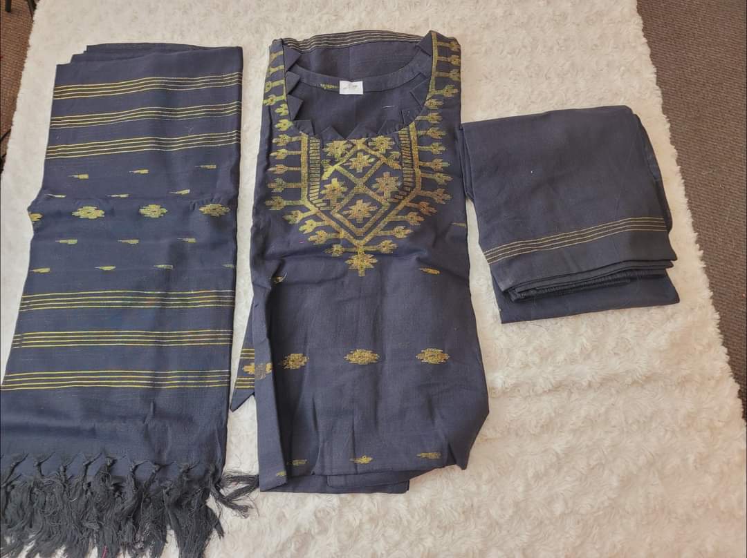 Bangladeshi Jamdani salwar kamiz