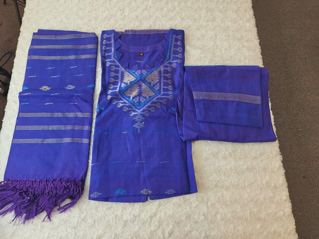 Bangladeshi Jamdani salwar kamiz