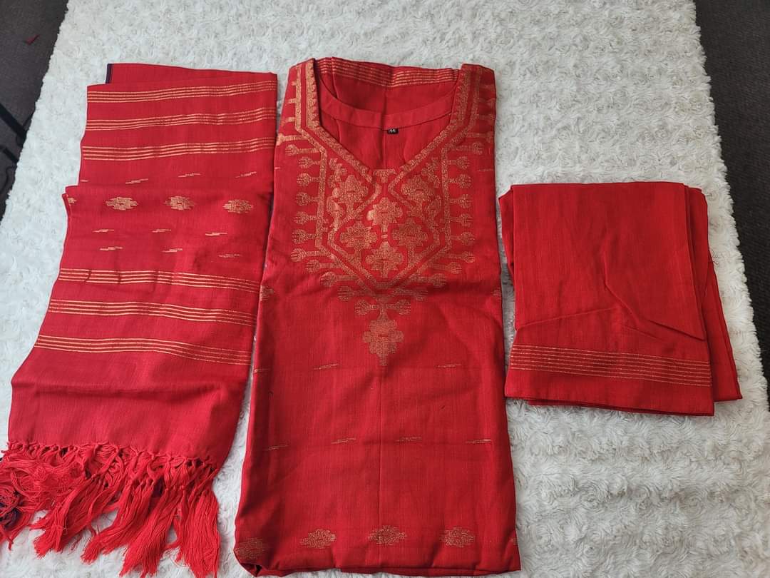 Bangladeshi Jamdani salwar kamiz
