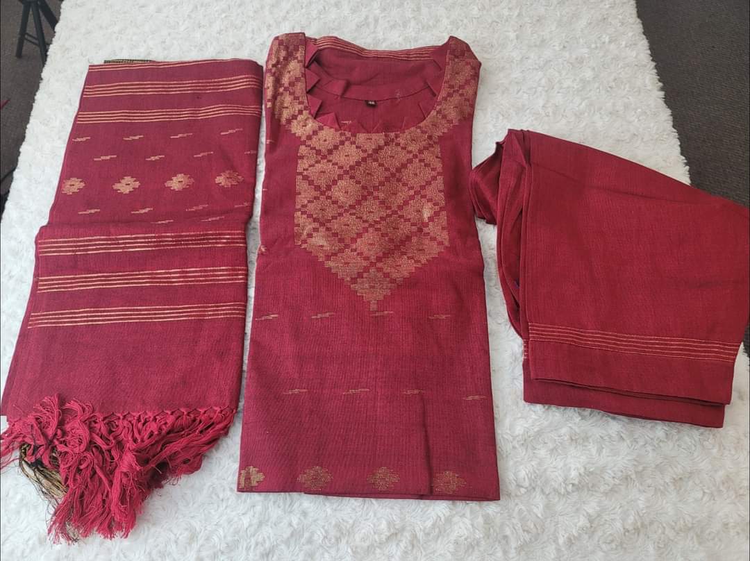 Bangladeshi Jamdani salwar kamiz