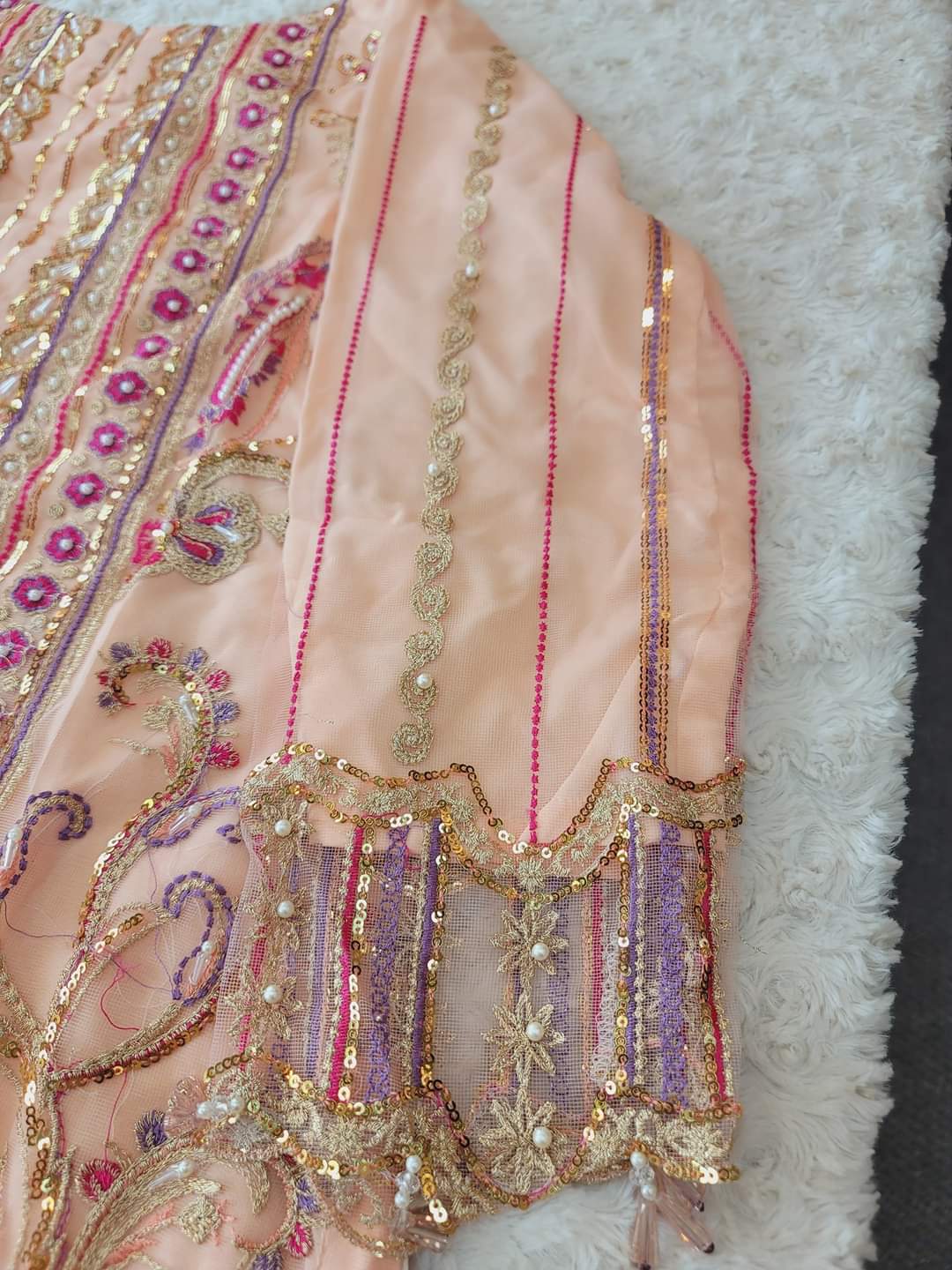 Pakistani Stitched Embroidery Party Wear Dresses Ready To Ship