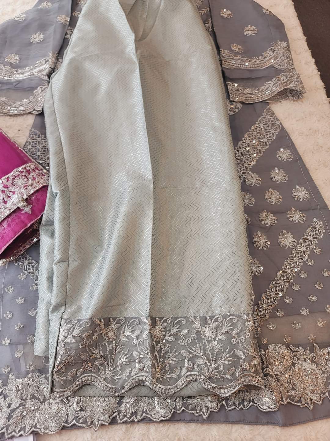 Pakistani Stitched Embroidery Party Wear Dresses Ready To Ship