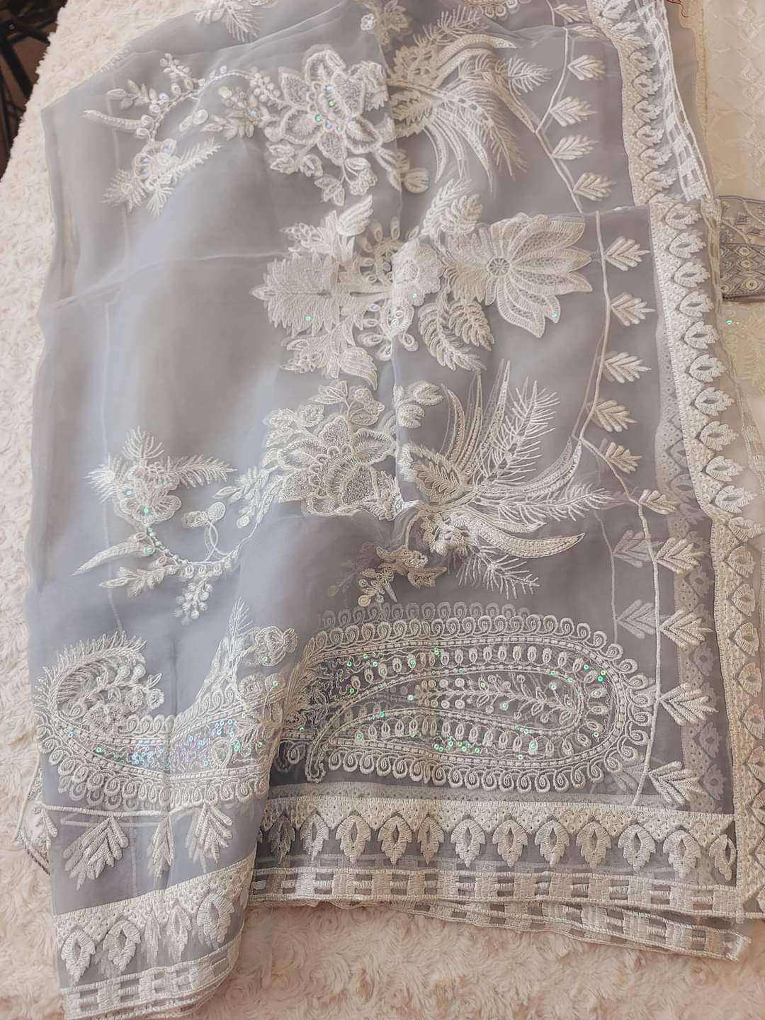 Pakistani Stitched Embroidery Party Wear Dresses Ready To Ship