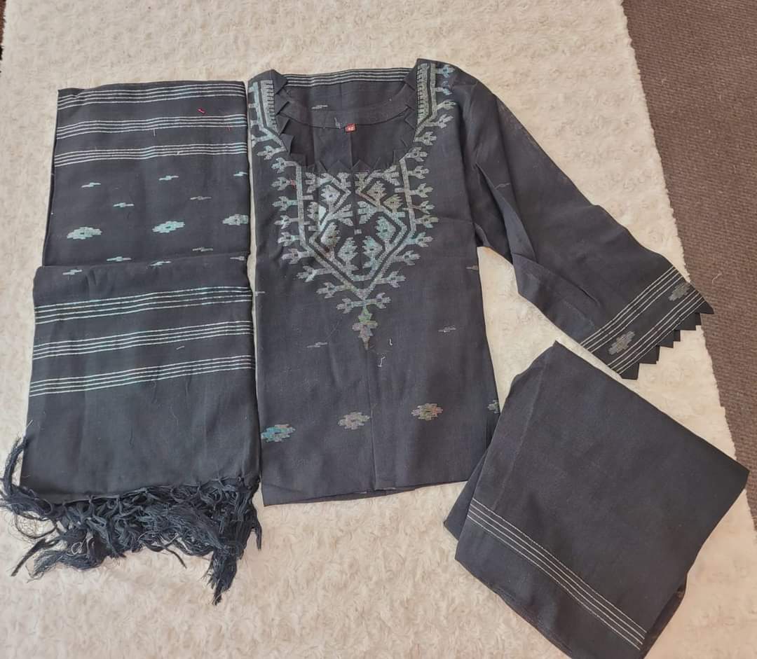 Bangladeshi Jamdani salwar kamiz