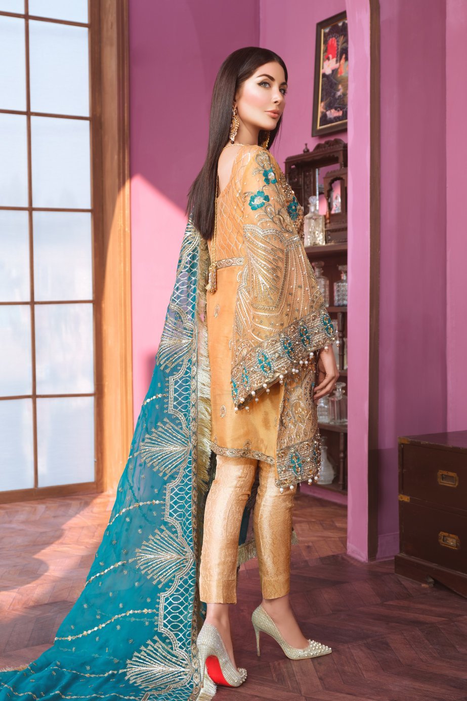 Freesia by Maryum N Maria Chiffon Collection-100% Original Guaranteed