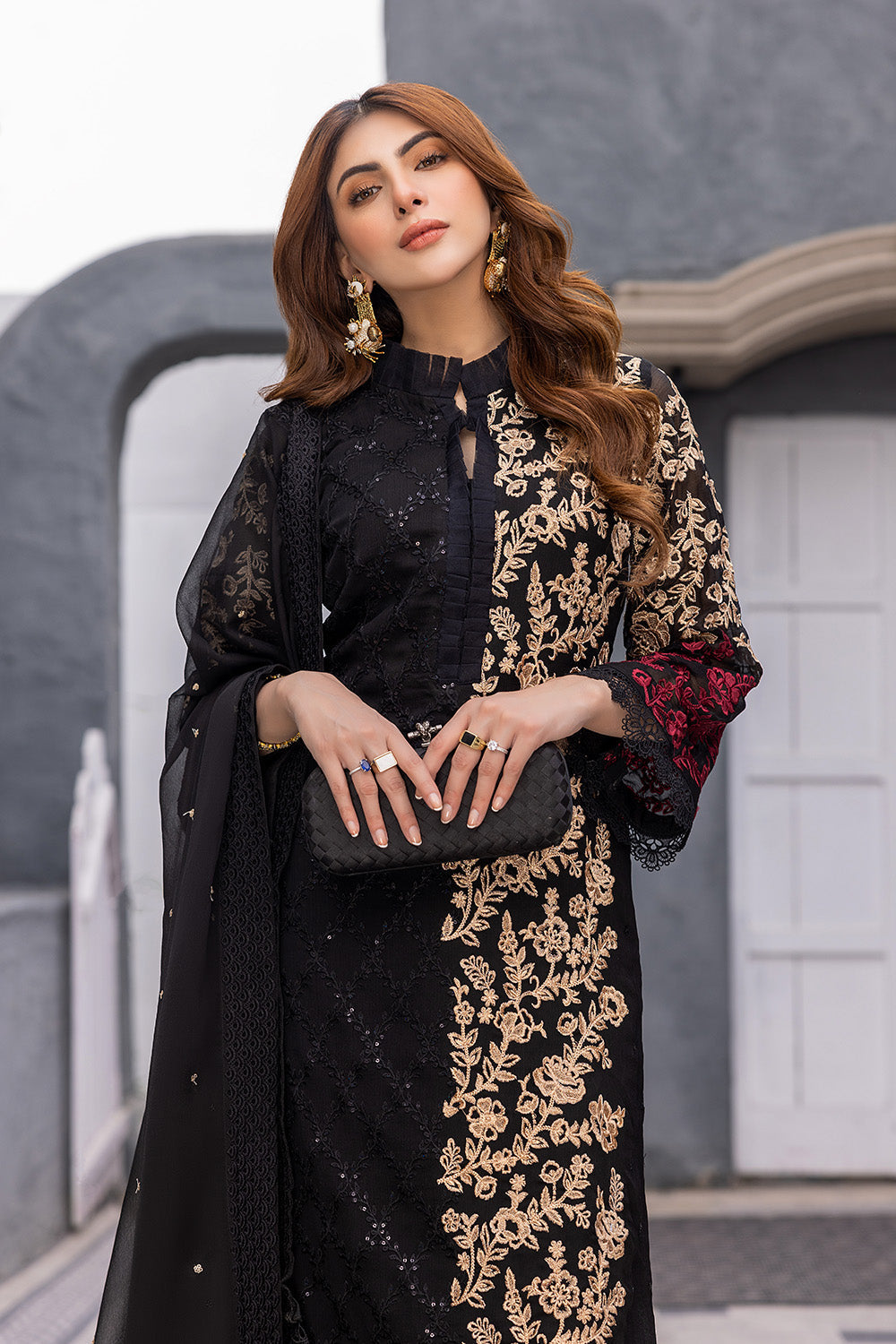 Azure Luxury Chiffon Eid Collection 100% Original