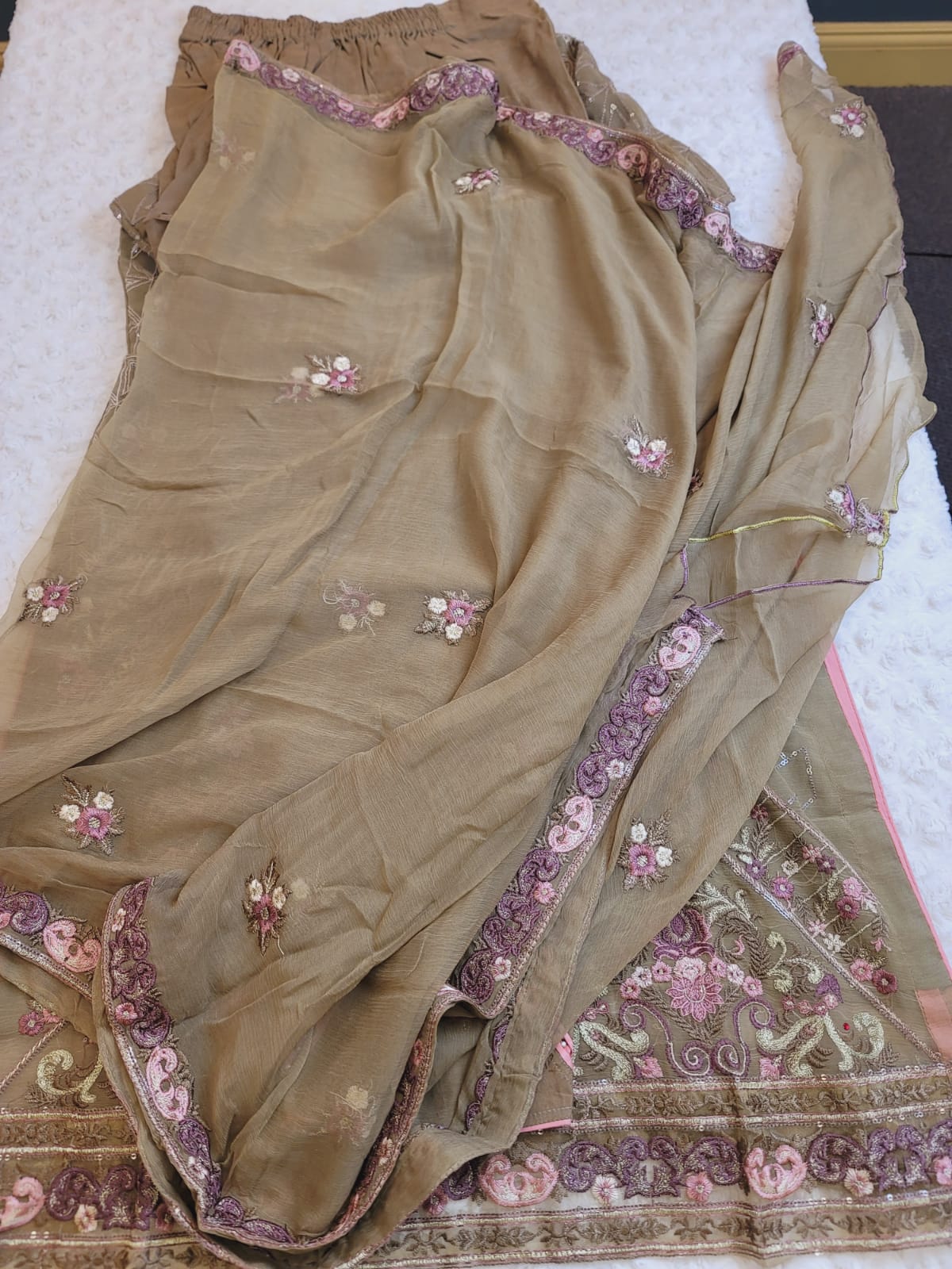 Pakistani Stitched Embroidery Party Wear Dresses Ready To Ship