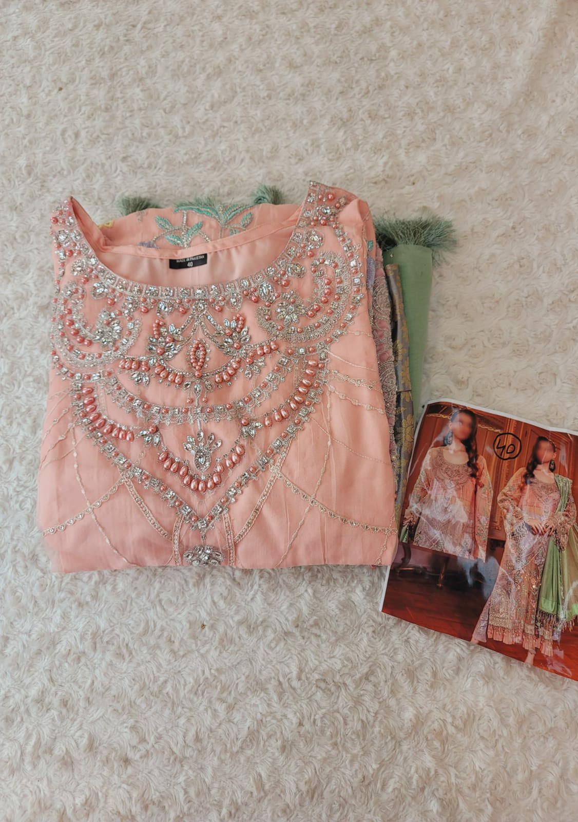 Pakistani Stitched Embroidery Party Wear Dresses Ready To Ship