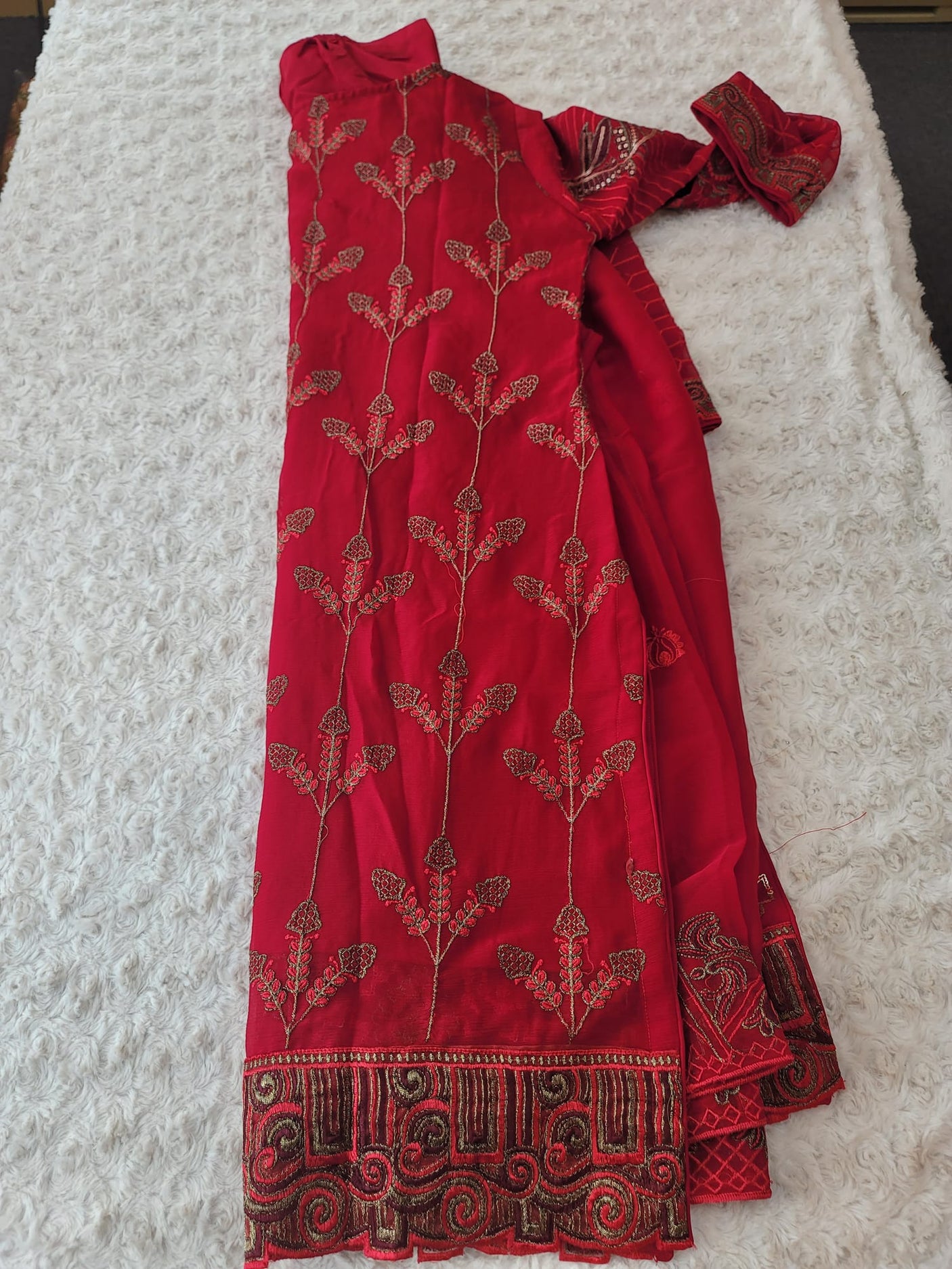 Pakistani Stitched Embroidery Party Wear Dresses Ready To Ship