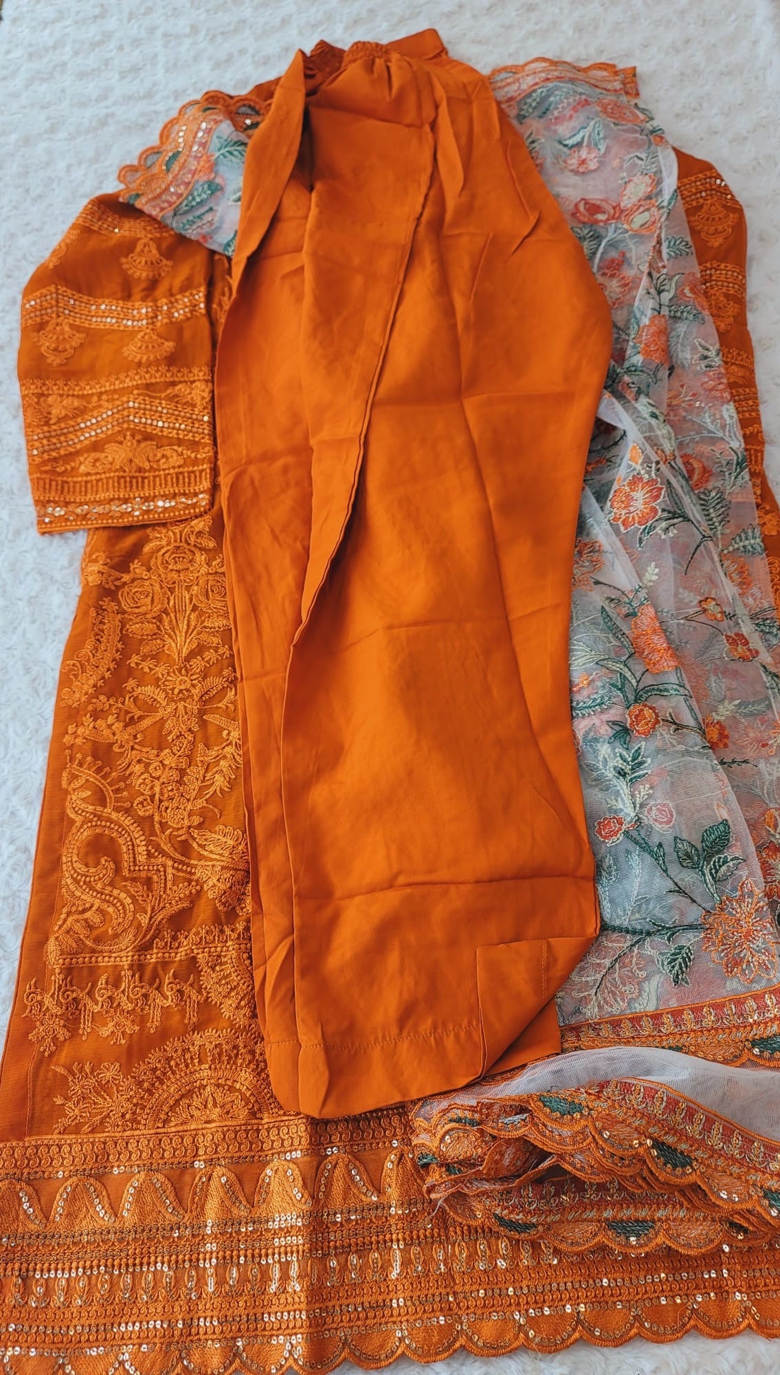 Pakistani Stitched Embroidery Party Wear Dresses Ready To Ship