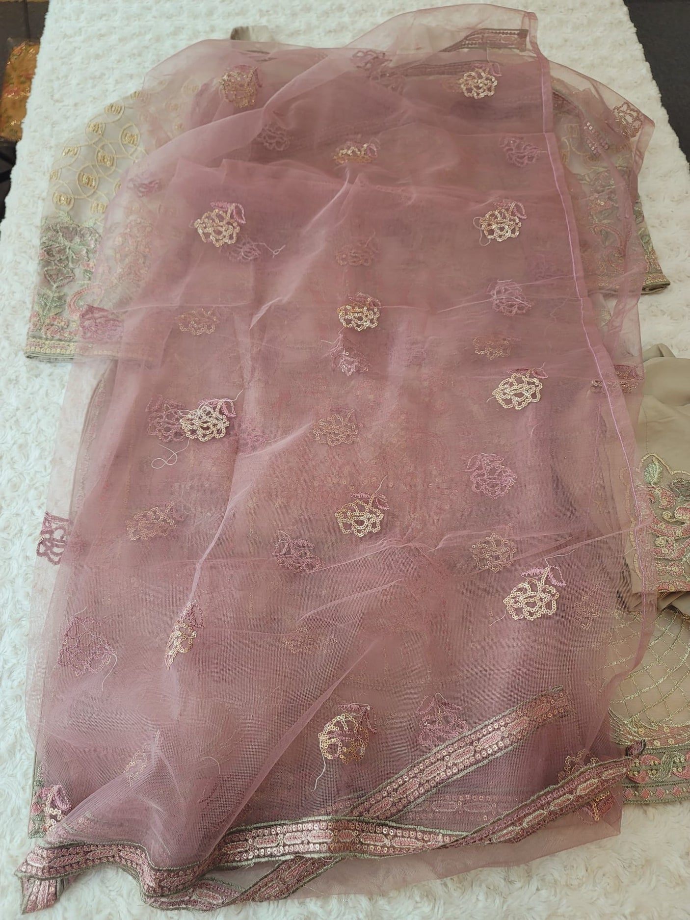 Pakistani Stitched Embroidery Party Wear Dresses Ready To Ship