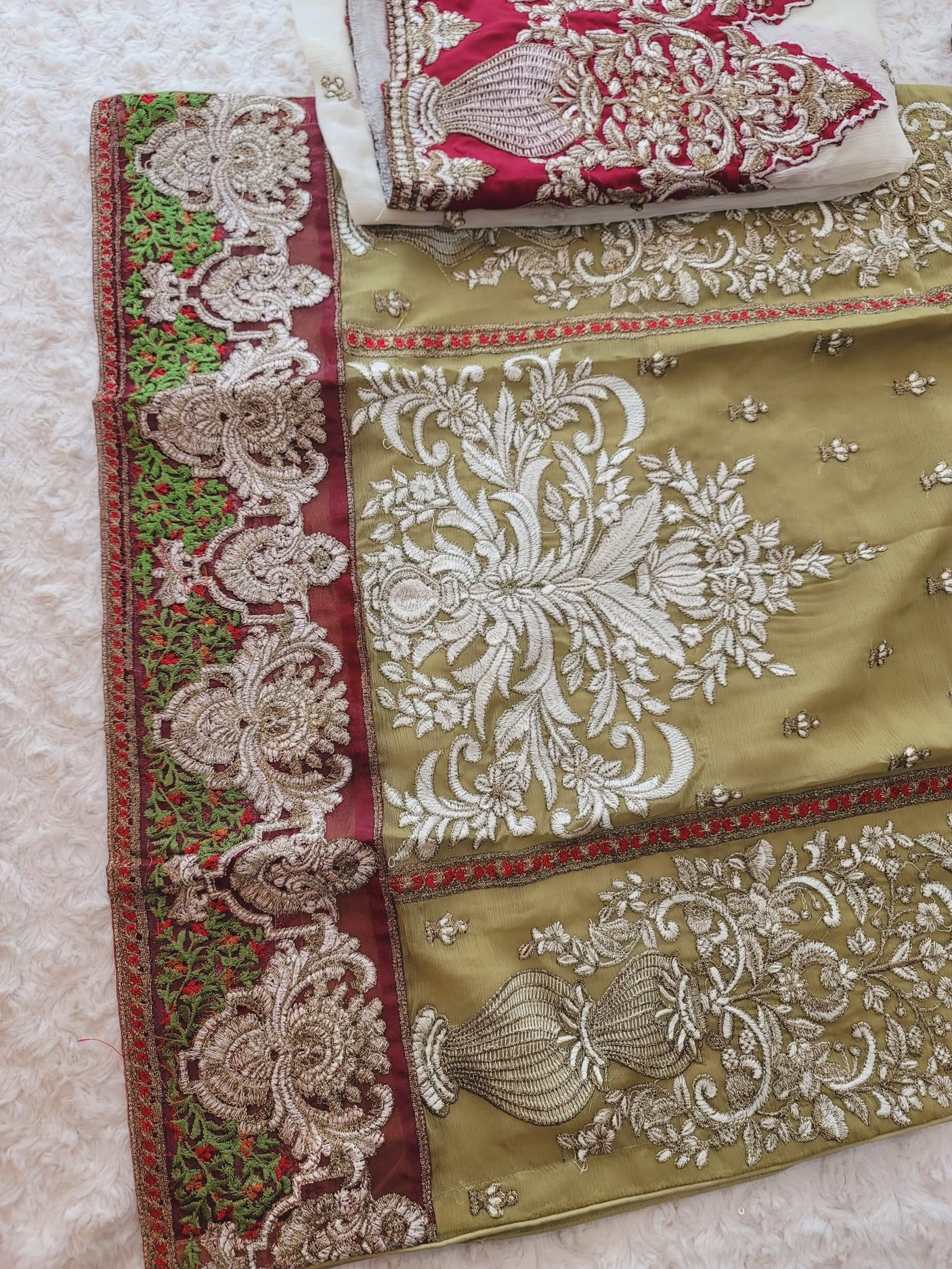 Pakistani Stitched Embroidery Party Wear Dresses Ready To Ship