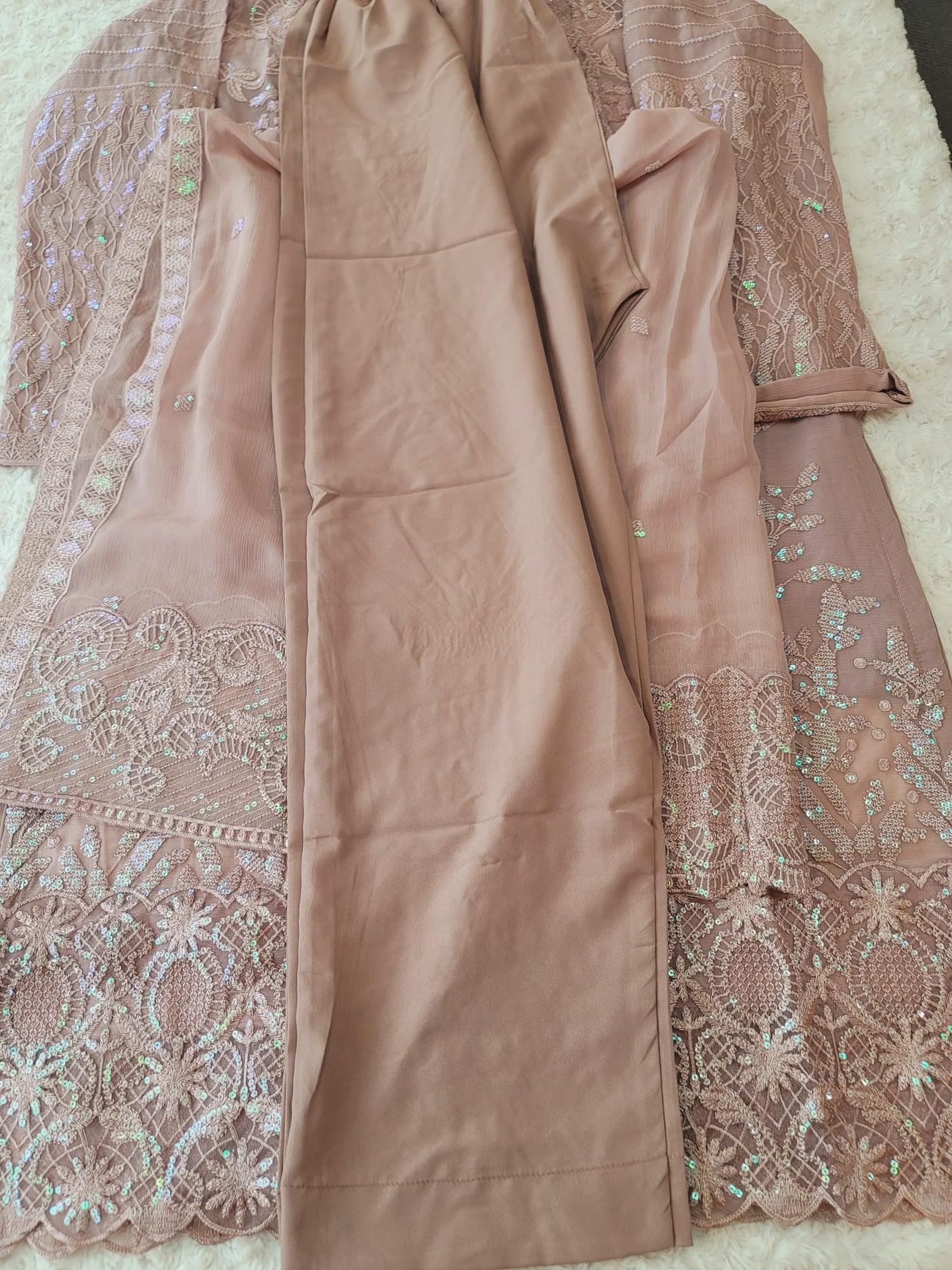 Pakistani Stitched Embroidery Party Wear Dresses Ready To Ship