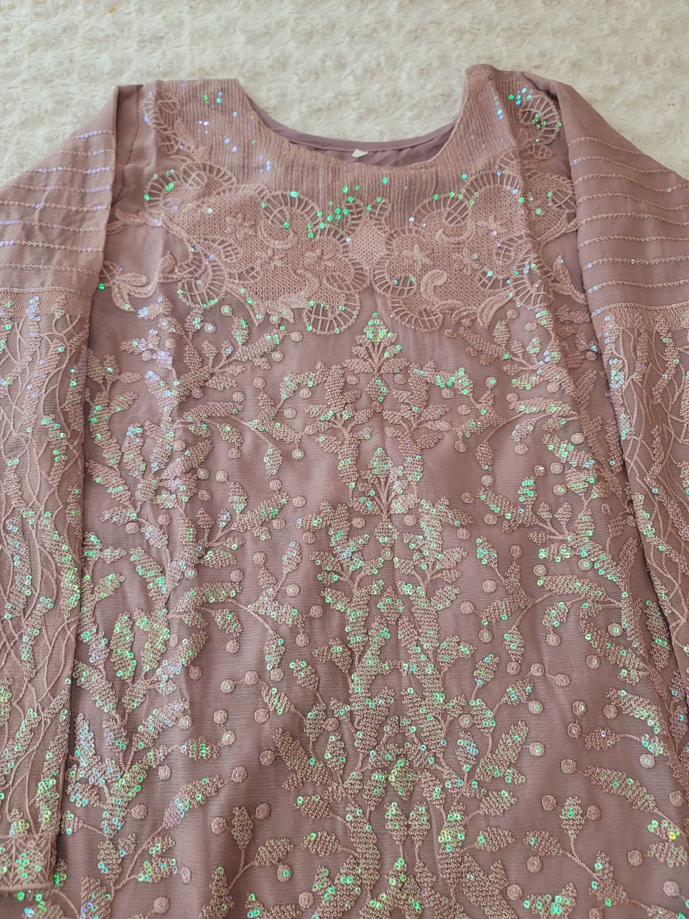 Pakistani Stitched Embroidery Party Wear Dresses Ready To Ship