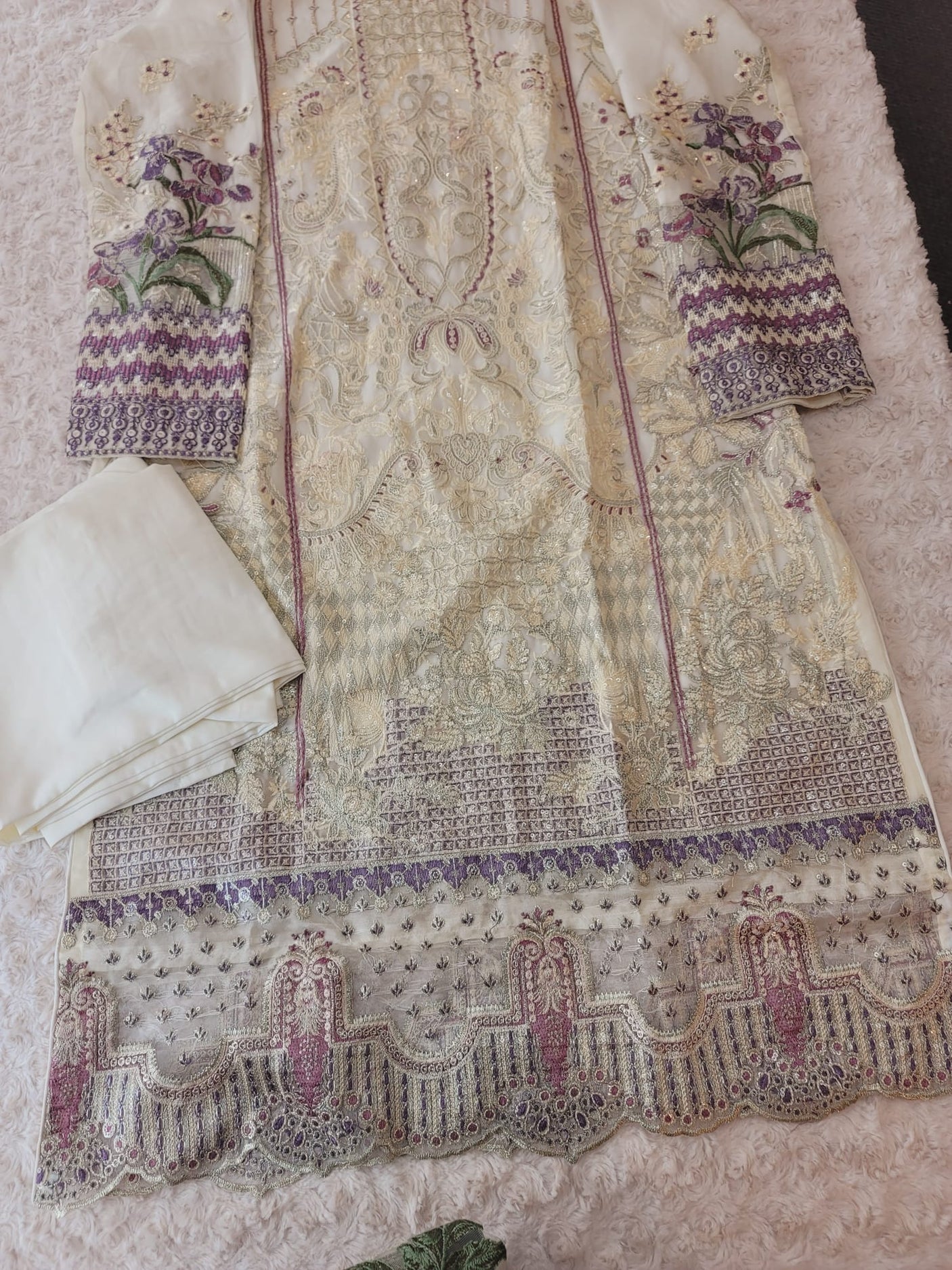 Pakistani Stitched Embroidery Party Wear Dresses Ready To Ship