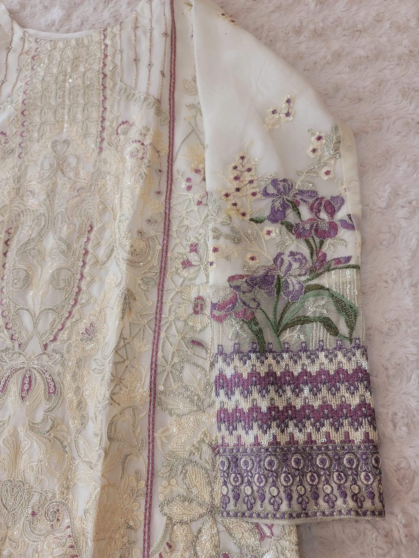 Pakistani Stitched Embroidery Party Wear Dresses Ready To Ship