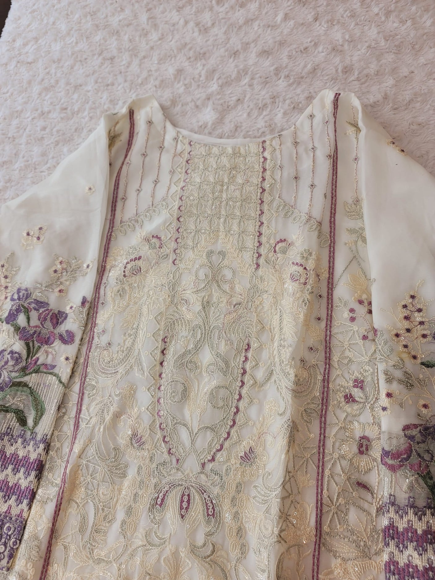 Pakistani Stitched Embroidery Party Wear Dresses Ready To Ship