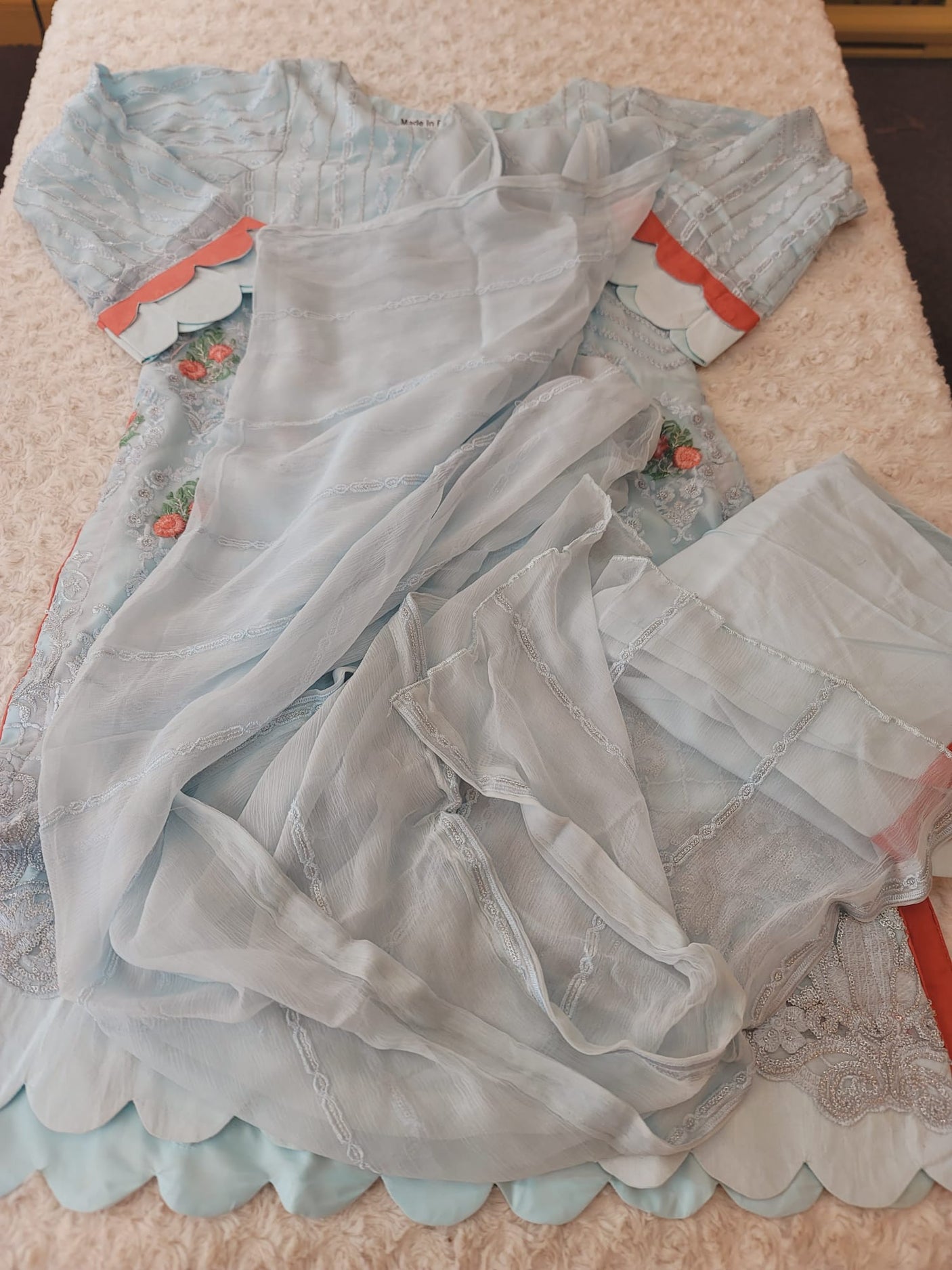 Pakistani Stitched Embroidery Party Wear Dresses Ready To Ship