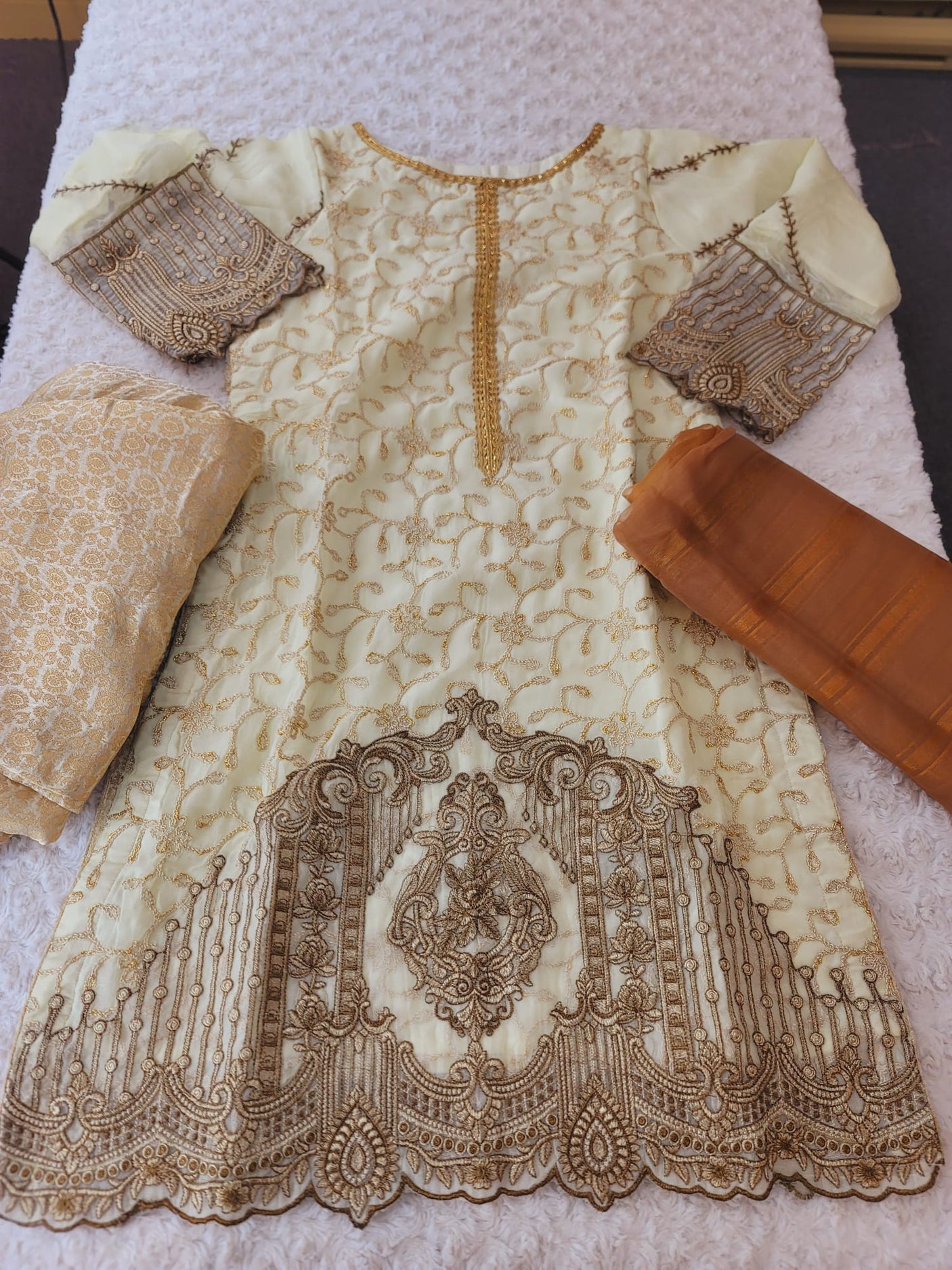 Pakistani Stitched Embroidery Party Wear Dresses Ready To Ship