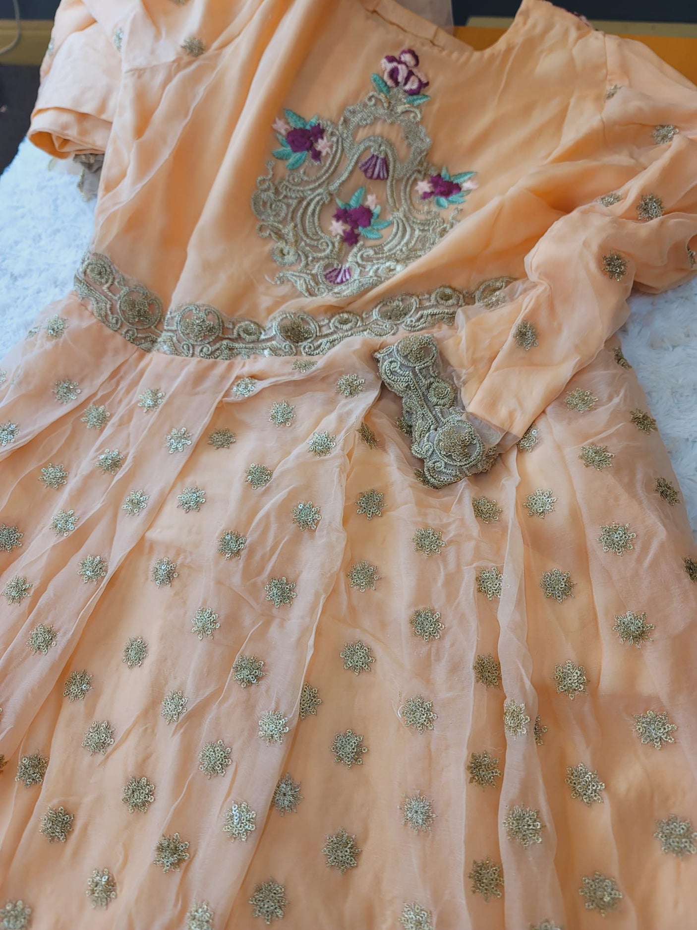 Pakistani Stitched Embroidery Party Wear Dresses Ready To Ship