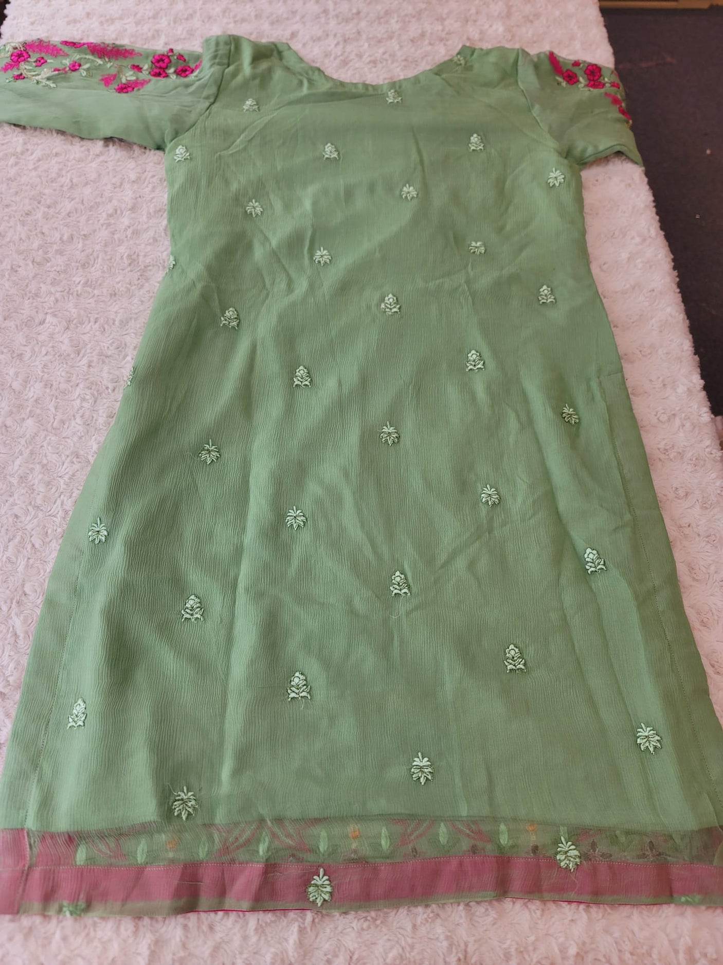 Pakistani Stitched Embroidery Party Wear Dresses Ready To Ship