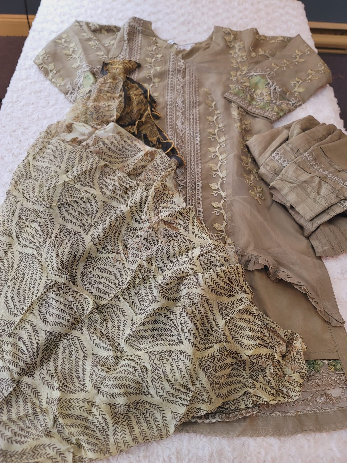 Pakistani Stitched Embroidery Party Wear Dresses Ready To Ship