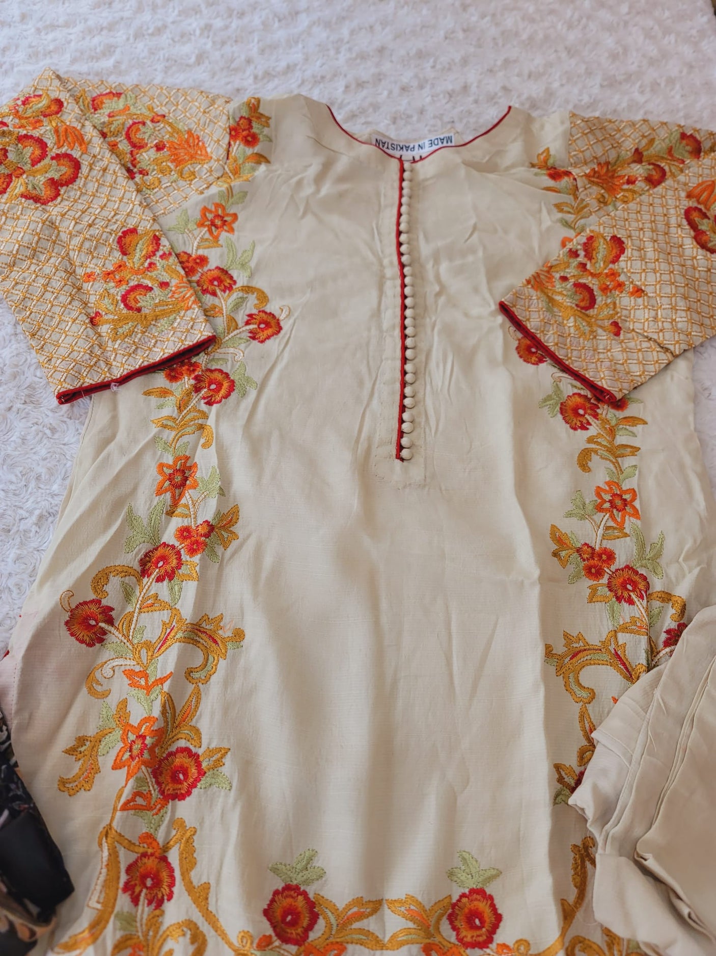 Pakistani Stitched Embroidery Party Wear Dresses Ready To Ship