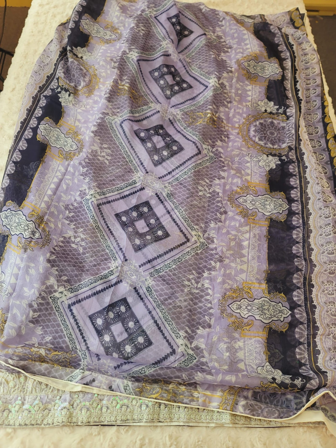 Pakistani Stitched lawn Embroidered Salwar kameez ready to ship