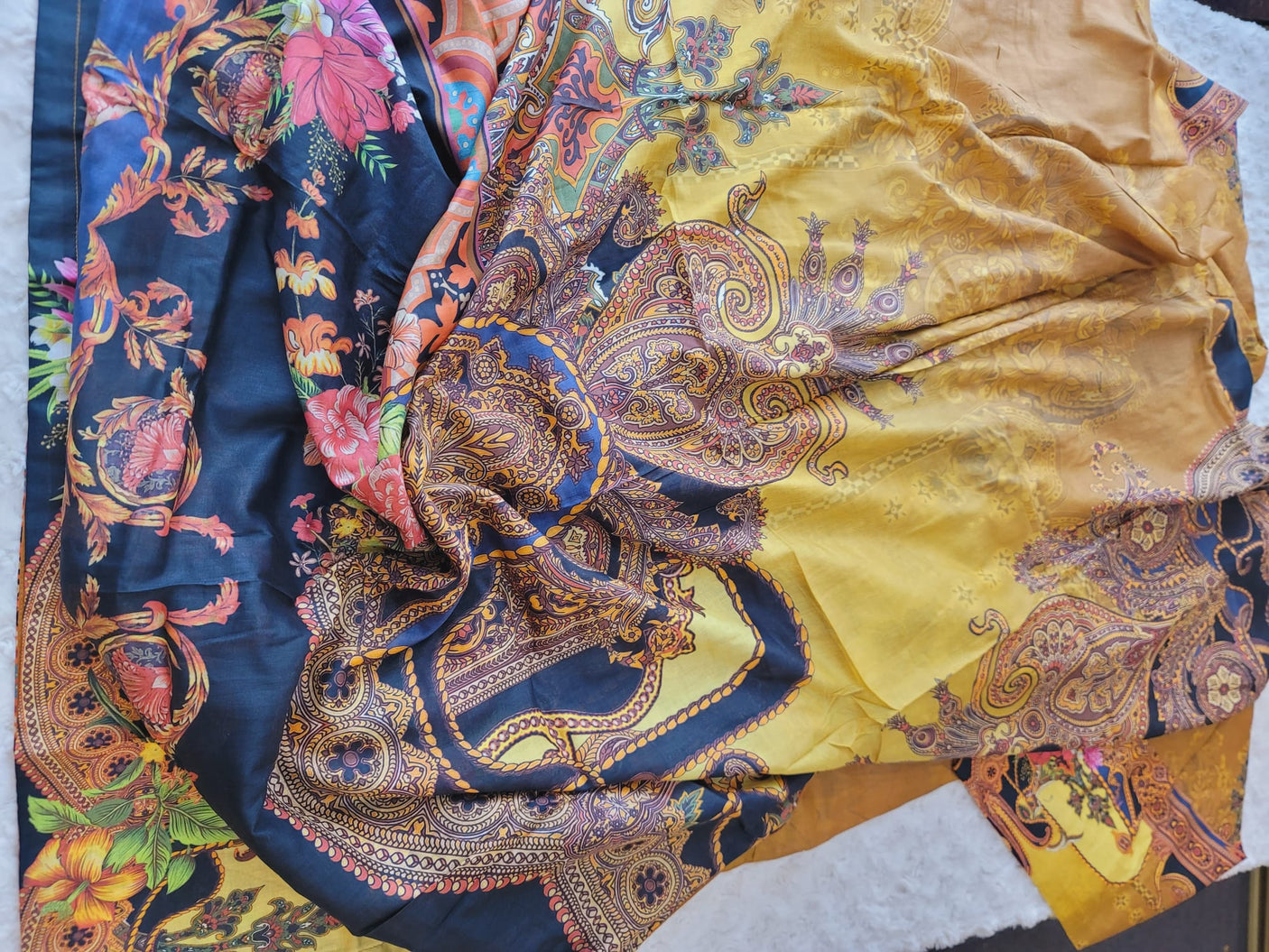 Pakistani Stitched lawn Embroidered Salwar kameez ready to ship