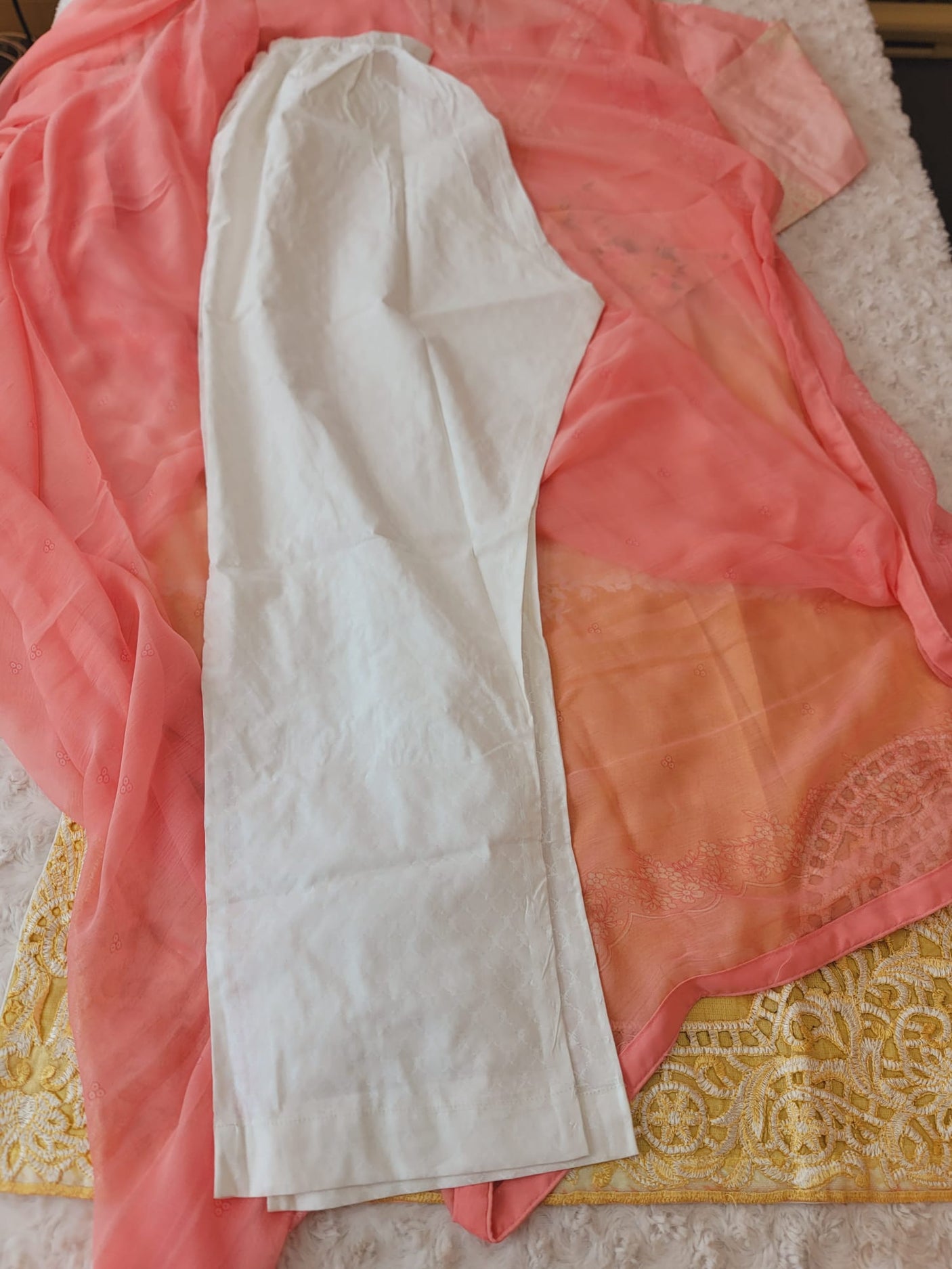 Pakistani Stitched lawn Embroidered Salwar kameez ready to ship