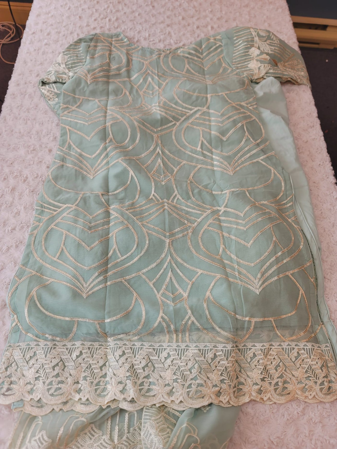 Pakistani Stitched Embroidery Party Wear Dresses Ready To Ship