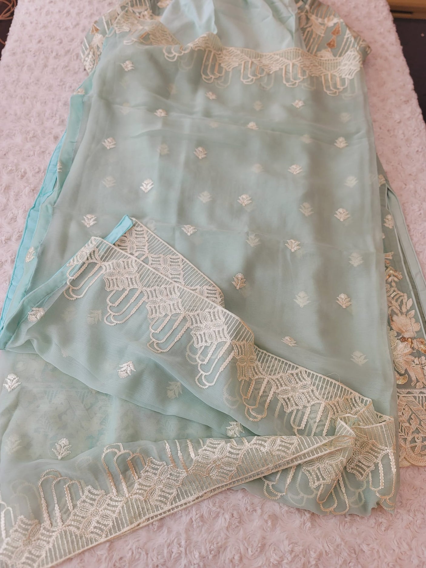 Pakistani Stitched Embroidery Party Wear Dresses Ready To Ship