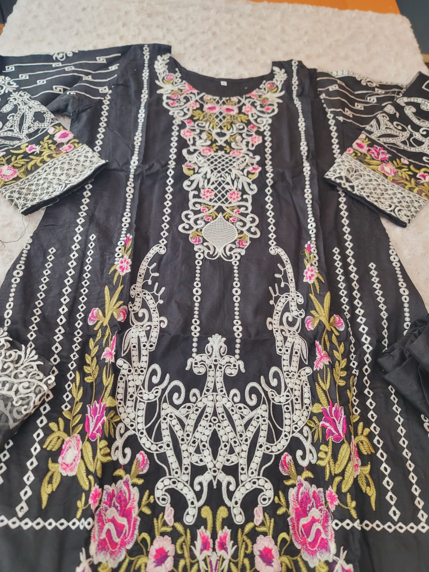 Pakistani Stitched Embroidered luxury lawn Dresses Ready To Ship