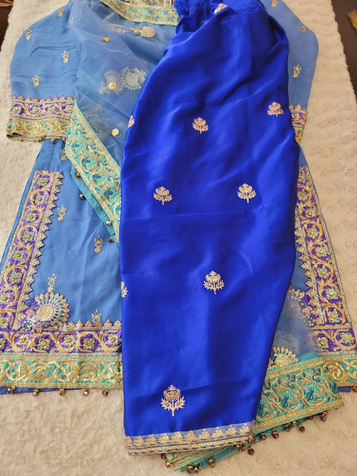 Pakistani Stitched Embroidery Party Wear Dresses Ready To Ship