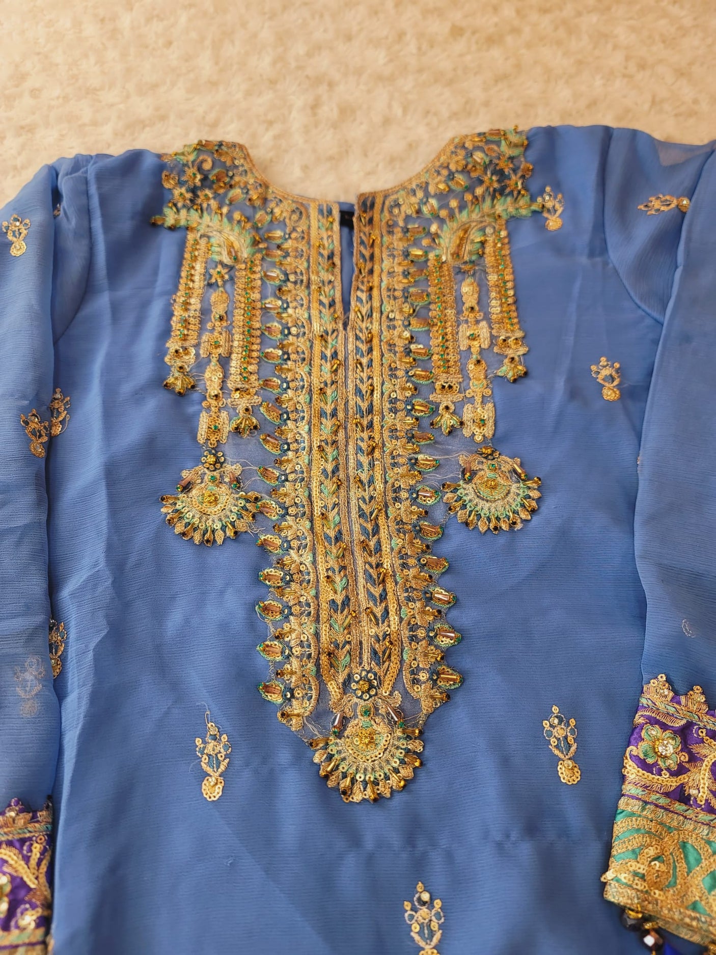 Pakistani Stitched Embroidery Party Wear Dresses Ready To Ship