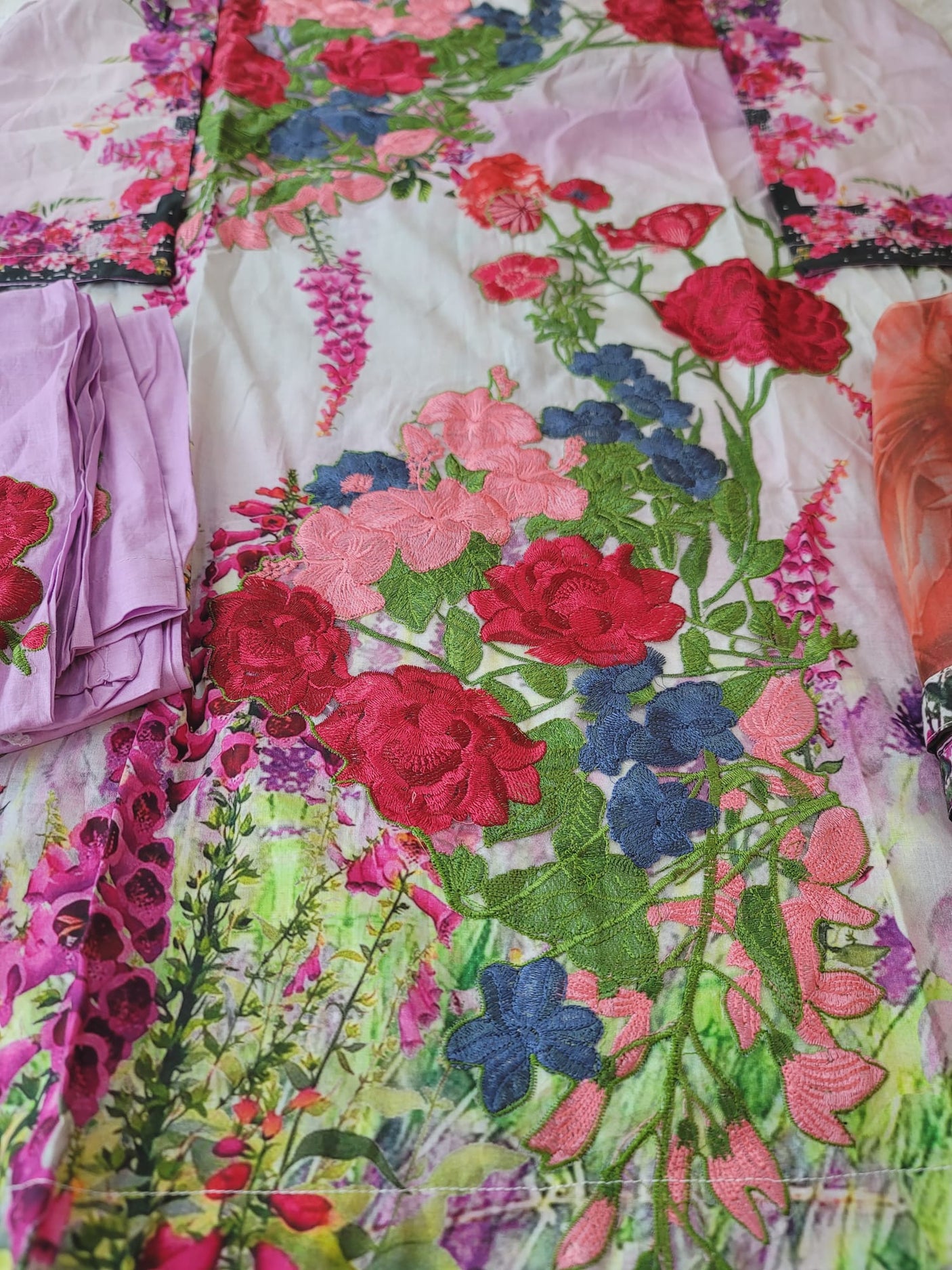 Pakistani Stitched Embroidery Party Wear Dresses Ready To Ship