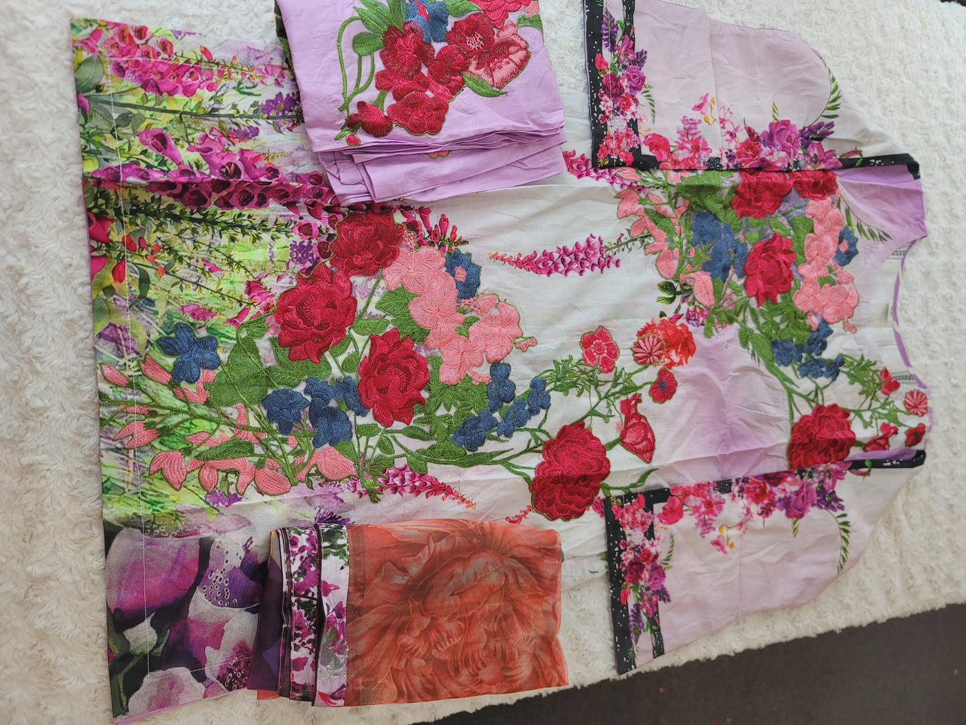 Pakistani Stitched Embroidery Party Wear Dresses Ready To Ship