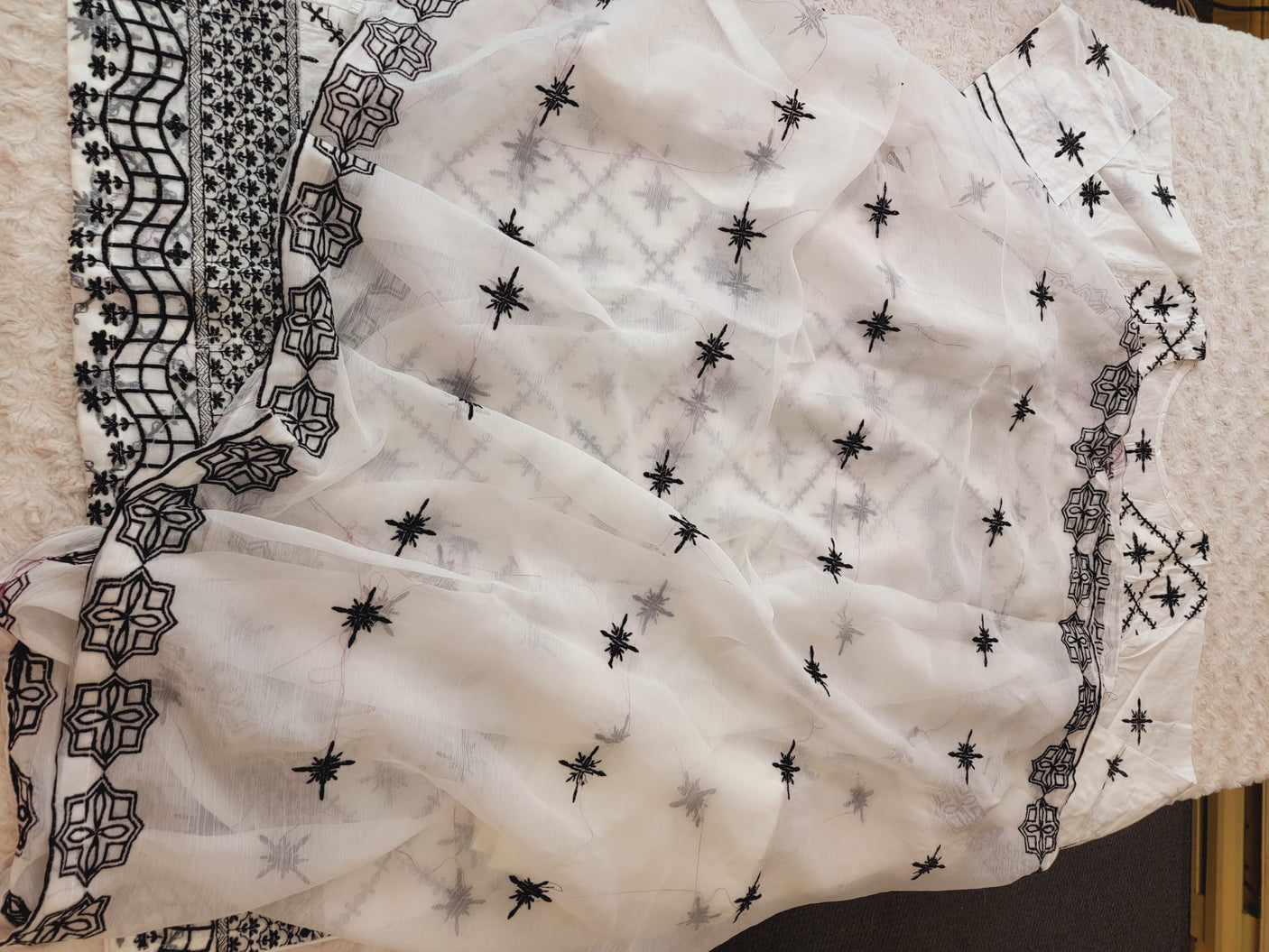 Pakistani Stitched Embroidery luxury lawn Dresses Ready To Ship