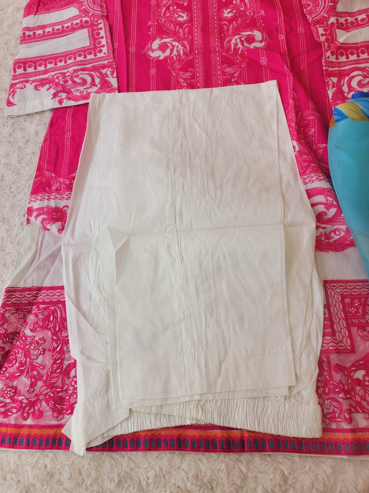 Pakistani Stitched Embroidery luxury lawn Dresses Ready To Ship