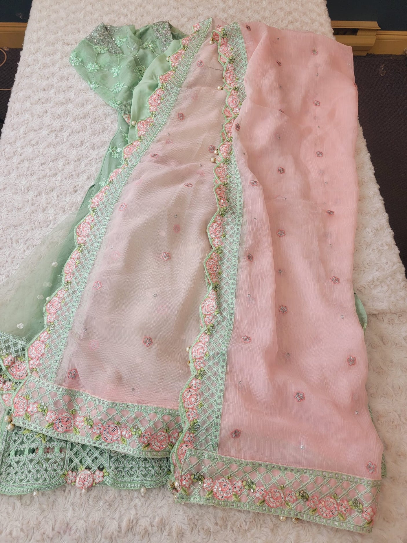 Pakistani Embroidered Party wear Ready To Ship