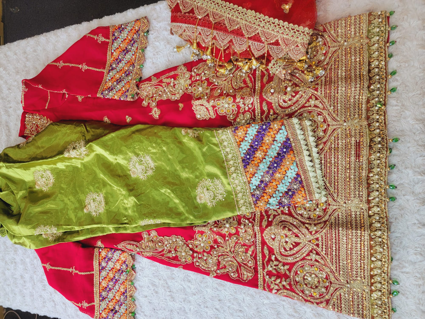 Pakistani Stitched Embroidery Party Wear Dresses Ready To Ship