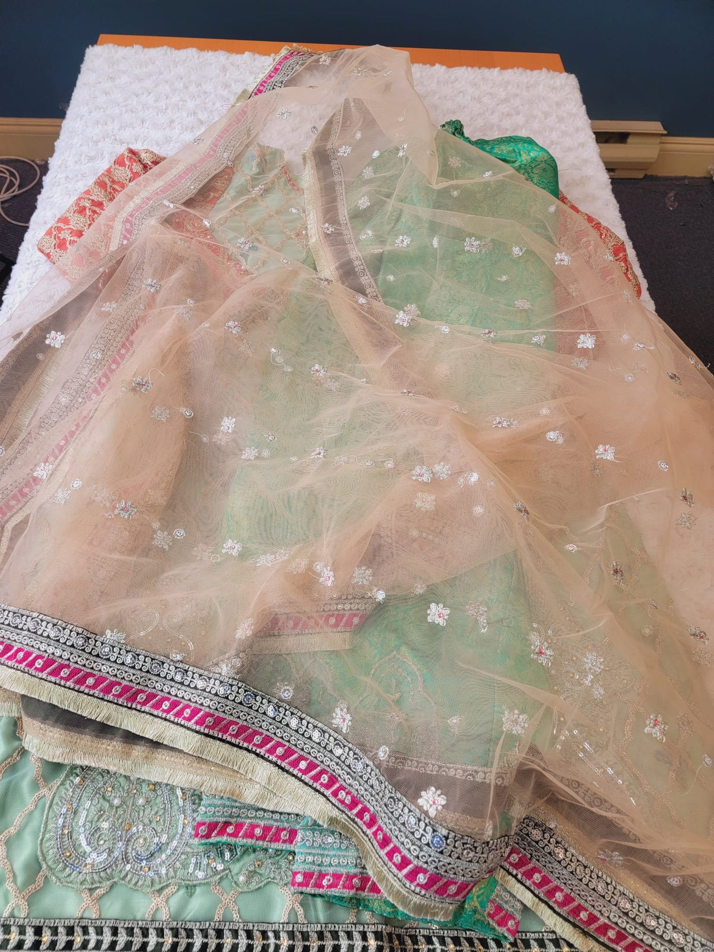 Pakistani Stitched Embroidery Party Wear Dresses Ready To Ship