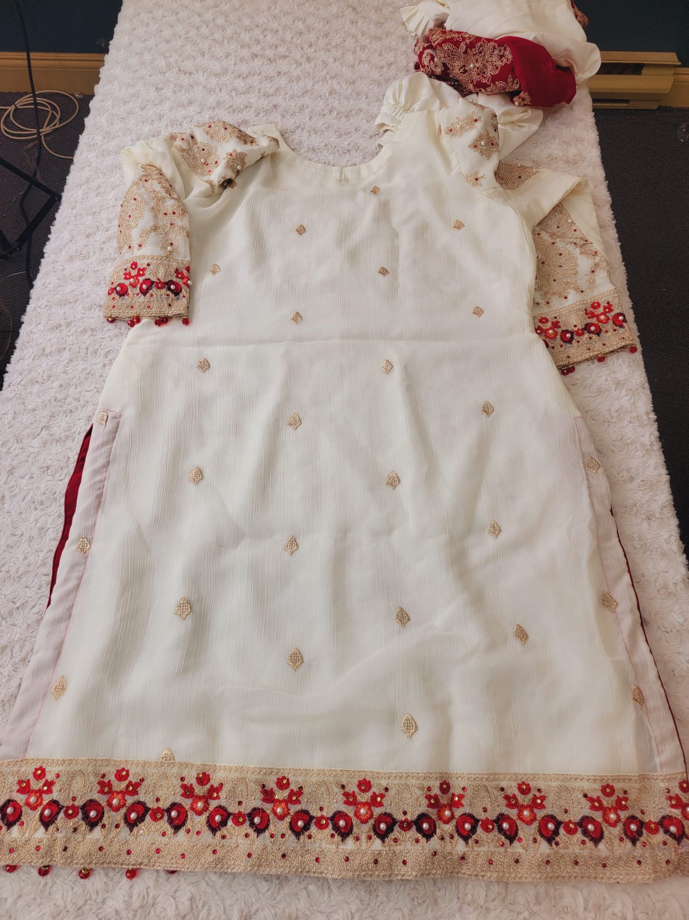 Pakistani Stitched Embroidery Party Wear Dresses Ready To Ship